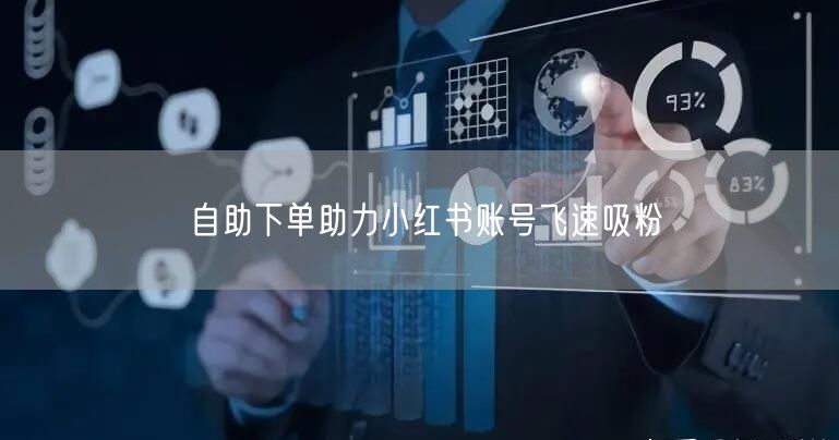 自助下单助力小红书账号飞速吸粉