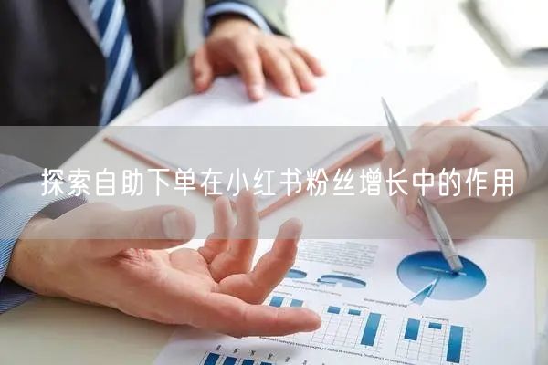 探索自助下单在小红书粉丝增长中的作用