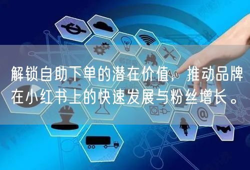 解锁自助下单的潜在价值，推动品牌在小红书上的快速发展与粉丝增长。